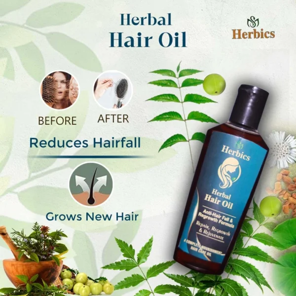 Anvi Ayurvedic Hair Oil For Hair Growth 100 ml - Image 2