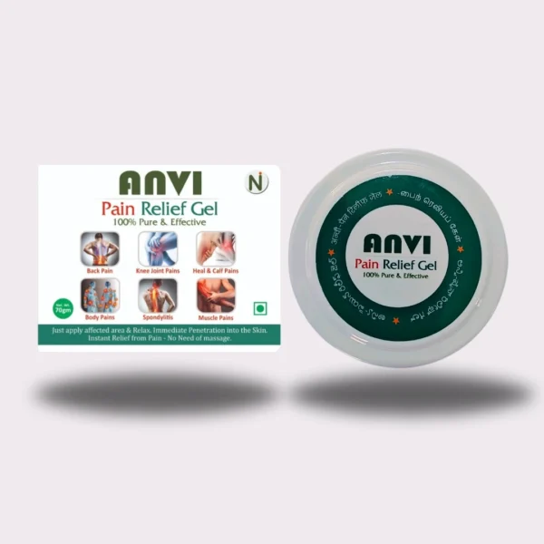 Anvi Ayurvedic Pain Relief Gel For All Pains 70 g - Image 3